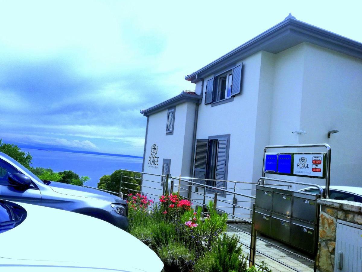 Plage Lovran Residence Eksteriør billede